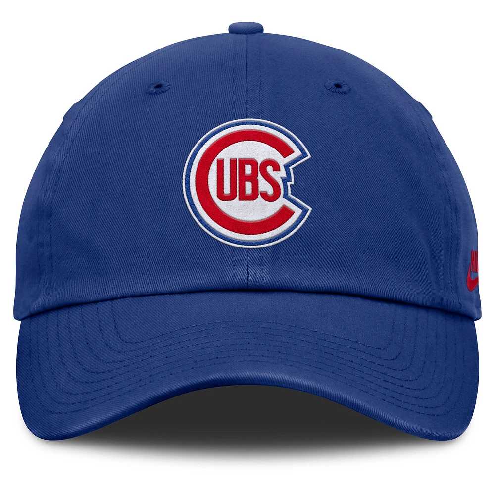 Men's Nike Royal Chicago Cubs Club Adjustable Hat