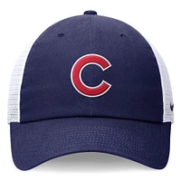 Casquette réglable Nike Royal Chicago Cubs Club Trucker pour homme