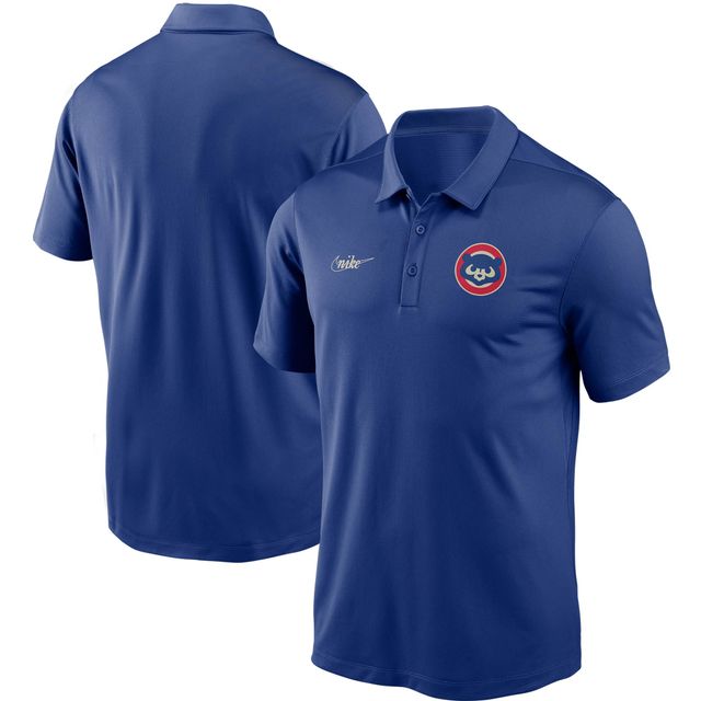 Polo Performance Nike Royal Chicago Cubs Cooperstown Collection Franchise Logo pour Homme