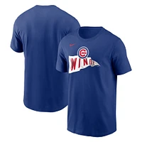 T-shirt Nike Royal Chicago Cubs Local Home Town pour homme