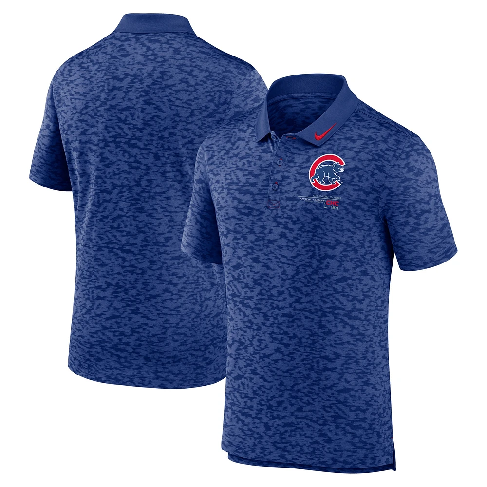 Polo Nike Royal Chicago Cubs Next Level pour Homme