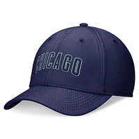 Casquette Nike Royal Chicago Cubs Performance Flex pour homme