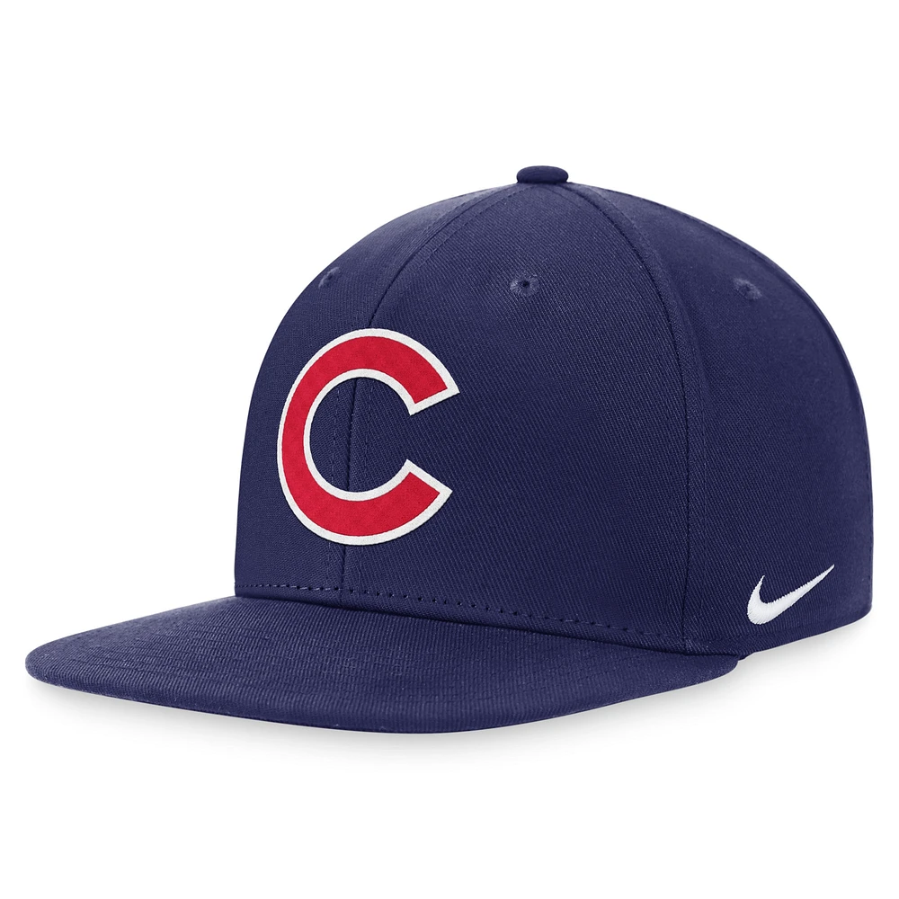 Casquette Nike Royal Chicago Cubs Primetime Pro Snapback pour homme