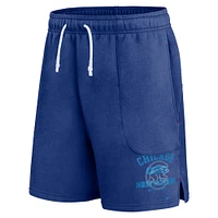 Short de jeu balle Nike Royal Chicago Cubs Statement pour Homme