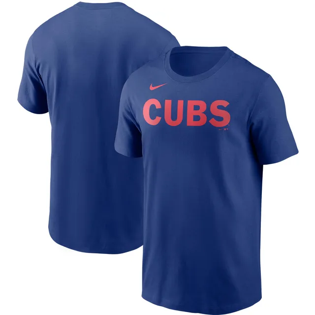 Chicago Cubs Hometown Men's Nike MLB T-Shirt.