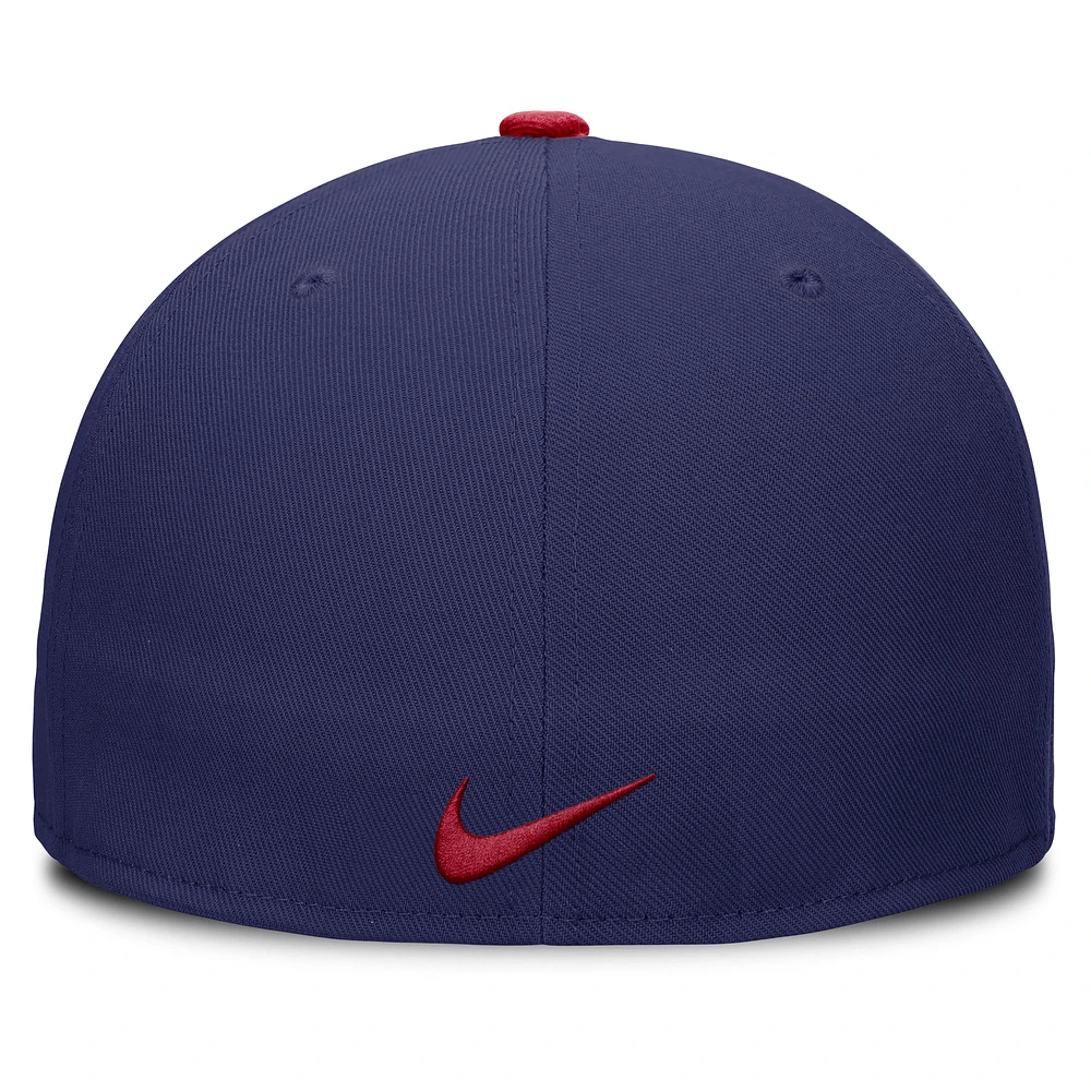 Men's Nike Royal Chicago Cubs True Performance Fitted Hat