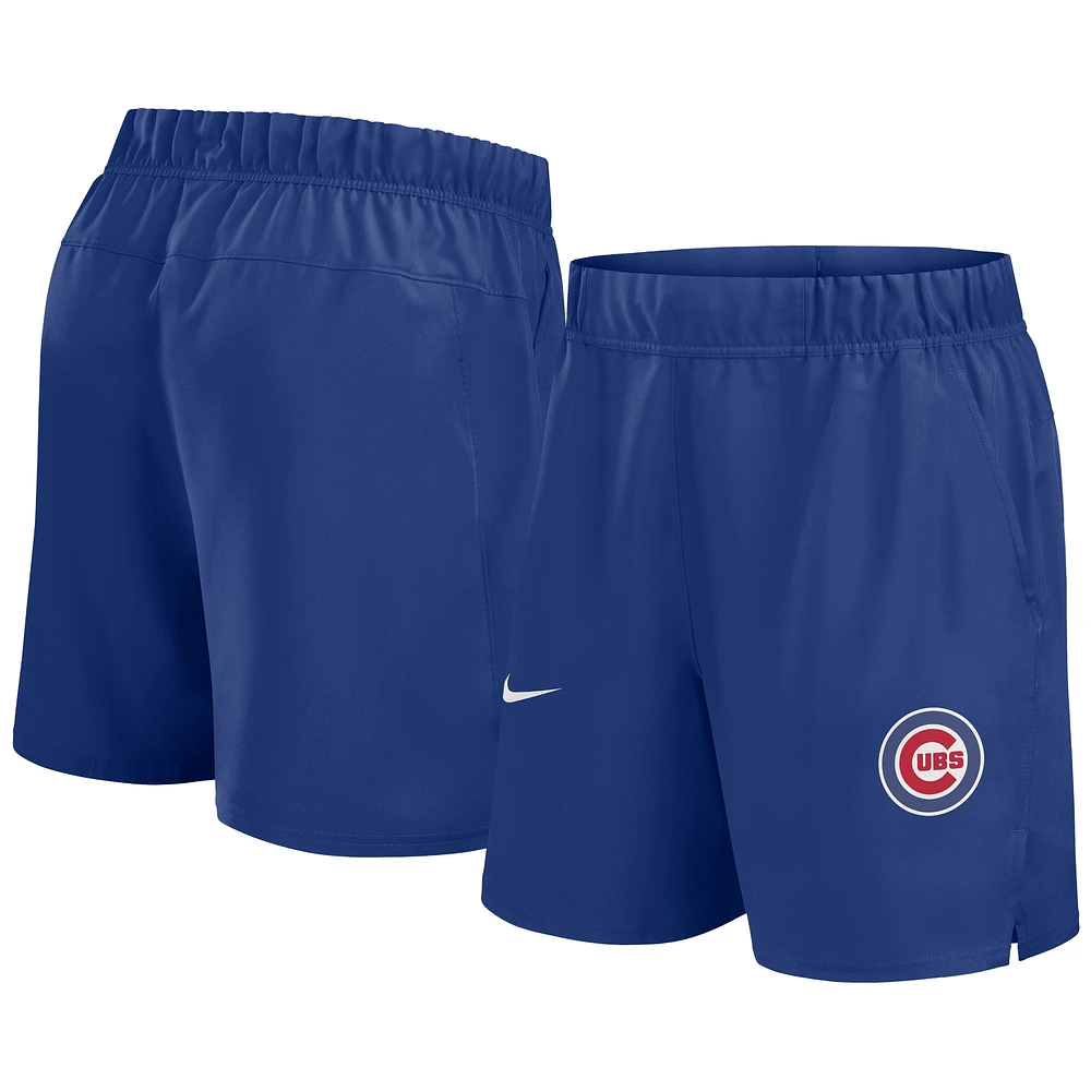 Men's Nike Royal Chicago Cubs Woven Victory Performance Shorts