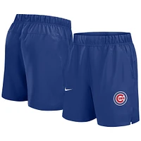 Short tissé Victory Performance Nike Royal Chicago Cubs pour homme