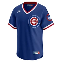 Maillot Nike Ryne Sandberg Royal pour homme, collection limitée Chicago Cubs Throwback Cooperstown