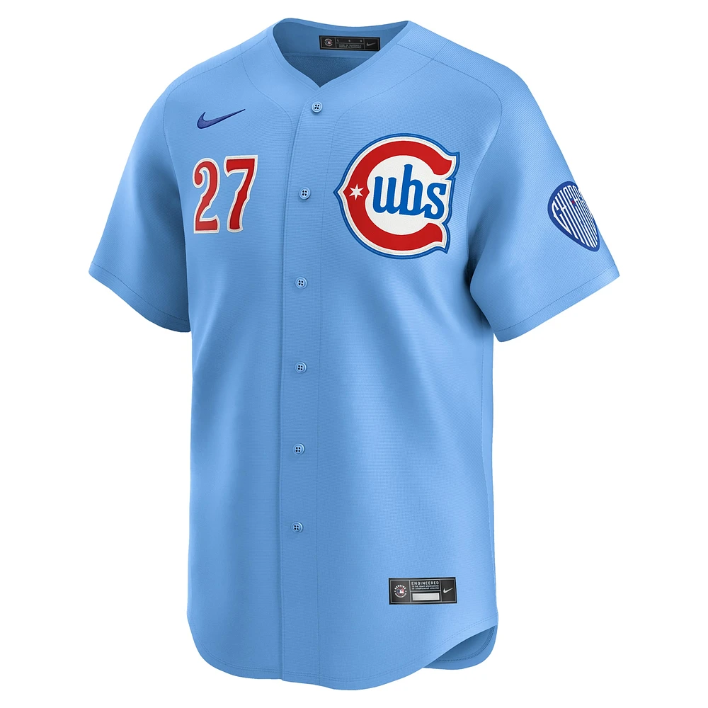 Men's Nike Seiya Suzuki Royal Chicago Cubs 2nd Alternate Limited Player Jersey
