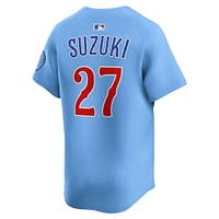 Men's Nike Seiya Suzuki Royal Chicago Cubs 2nd Alternate Limited Player Jersey