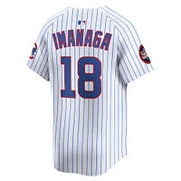 Maillot de joueur Nike Shota Imanaga blanc Chicago Cubs 2025 MLB World Tour : Tokyo Series Home Limited pour homme