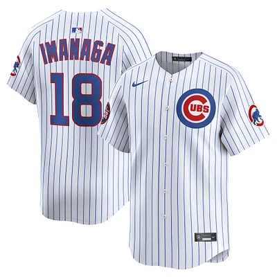 Maillot de joueur Nike Shota Imanaga blanc Chicago Cubs 2025 MLB World Tour : Tokyo Series Home Limited pour homme