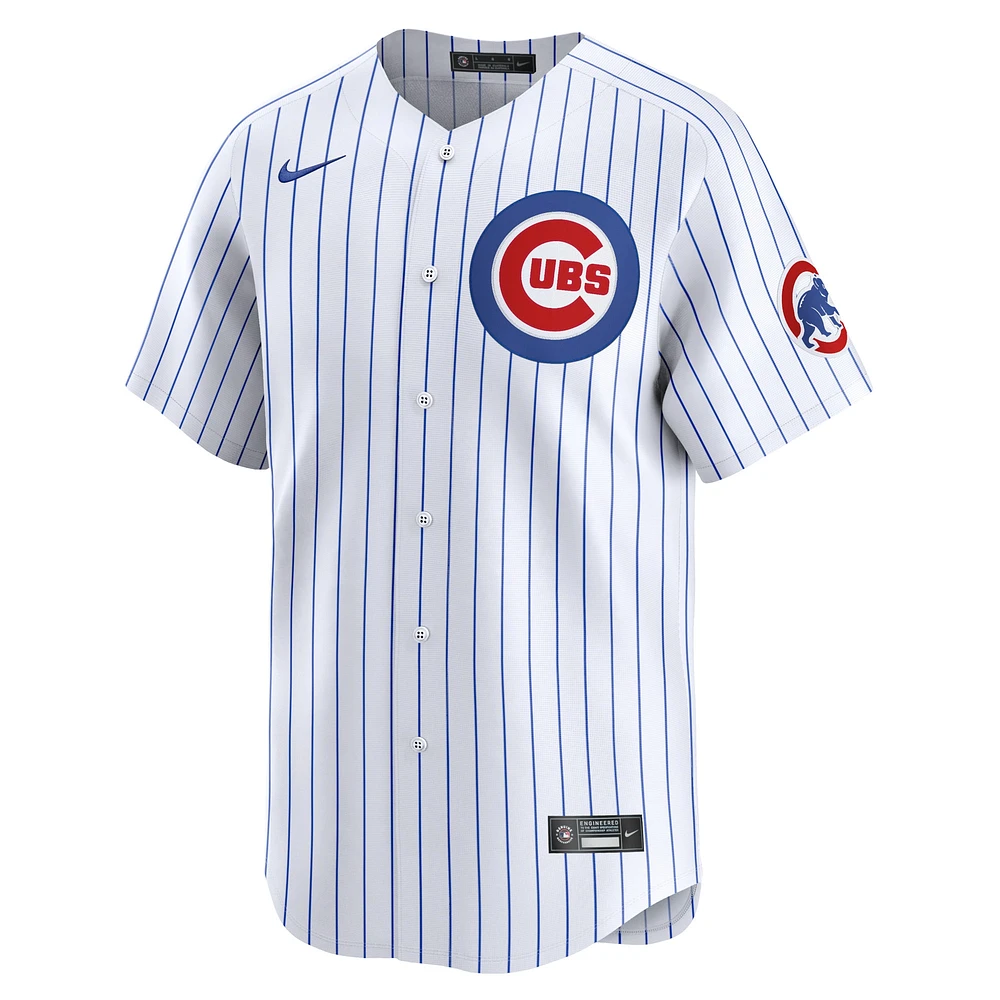 Maillot Nike blanc Chicago Cubs 2024 Jackie Robinson Day Home Limited pour homme