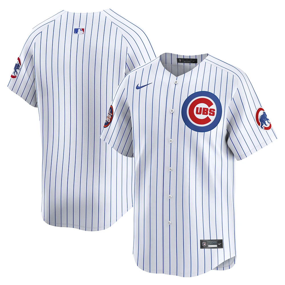Maillot Nike Chicago Cubs 2025 MLB World Tour: Tokyo Series Home Limited pour homme, blanc