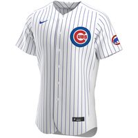 Men's Nike White Chicago Cubs Home Authentic Team - Jersey