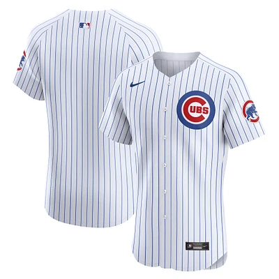 Maillot Nike blanc Chicago Cubs Domicile Elite pour homme