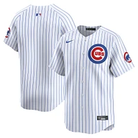 Maillot Nike Chicago Cubs Domicile Limité Blanc pour Homme