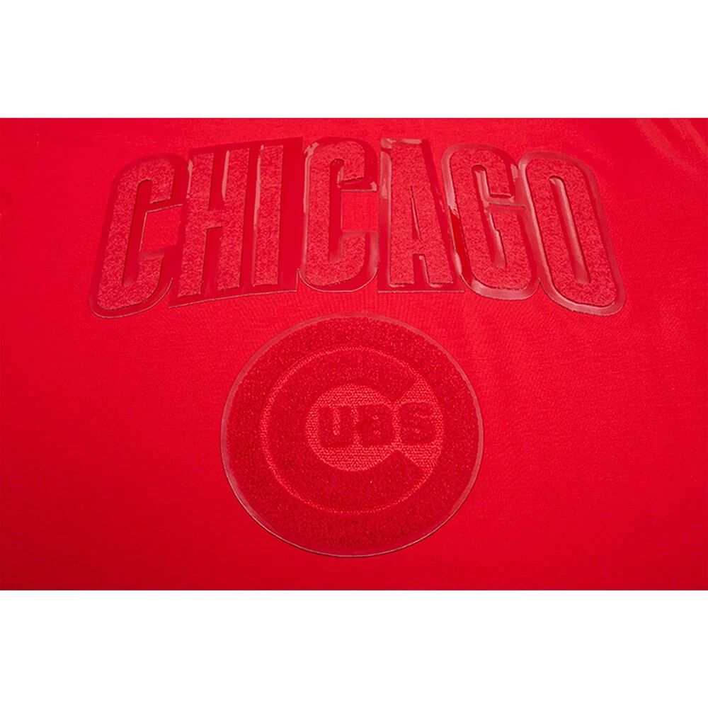 Men's Pro Standard Chicago Cubs Classic Triple Red T-Shirt