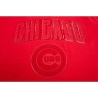 Men's Pro Standard Chicago Cubs Classic Triple Red T-Shirt