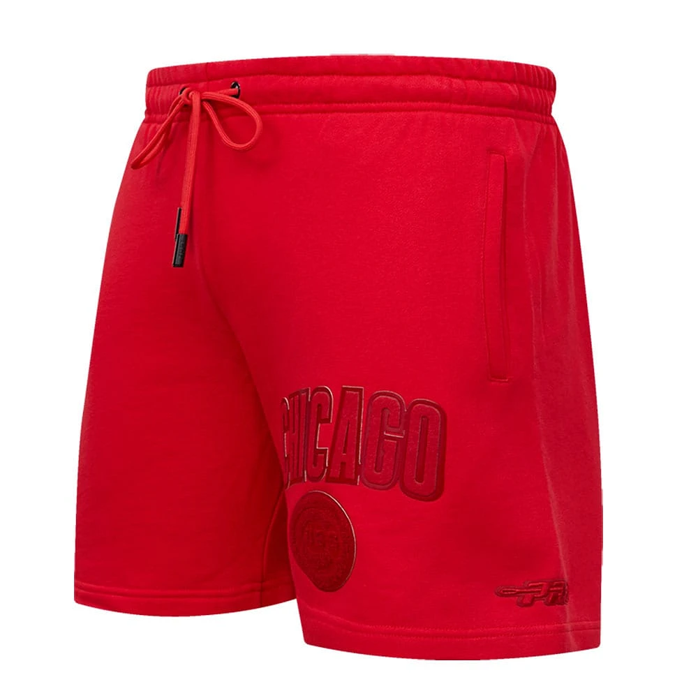 Men's Pro Standard Chicago Cubs Triple Red Classic Shorts