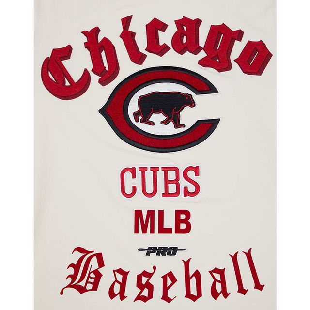 T-shirt Pro Standard Chicago Cubs Cooperstown Collection Old English pour homme