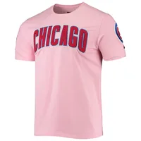 T-shirt Pro Standard Chicago Cubs Club pour homme rose