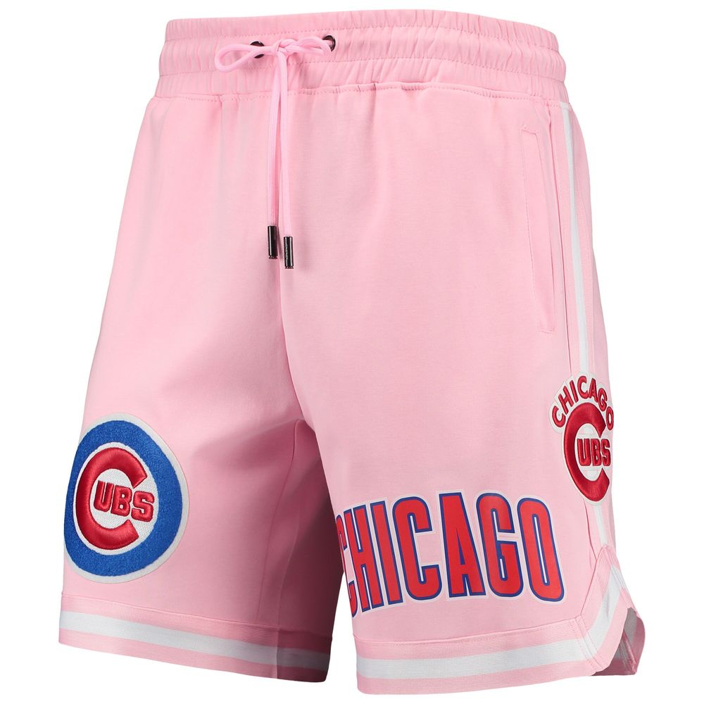 Men's Pro Standard Pink Chicago Cubs Logo Club Shorts