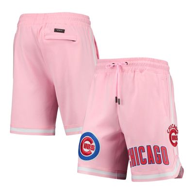 Men's Pro Standard Pink Chicago Cubs Logo Club Shorts