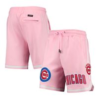 Men's Pro Standard Pink Chicago Cubs Logo Club Shorts