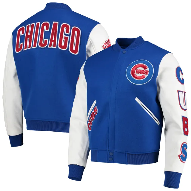Lids Chicago Cubs Stitches Youth Team Raglan Quarter-Zip Jacket