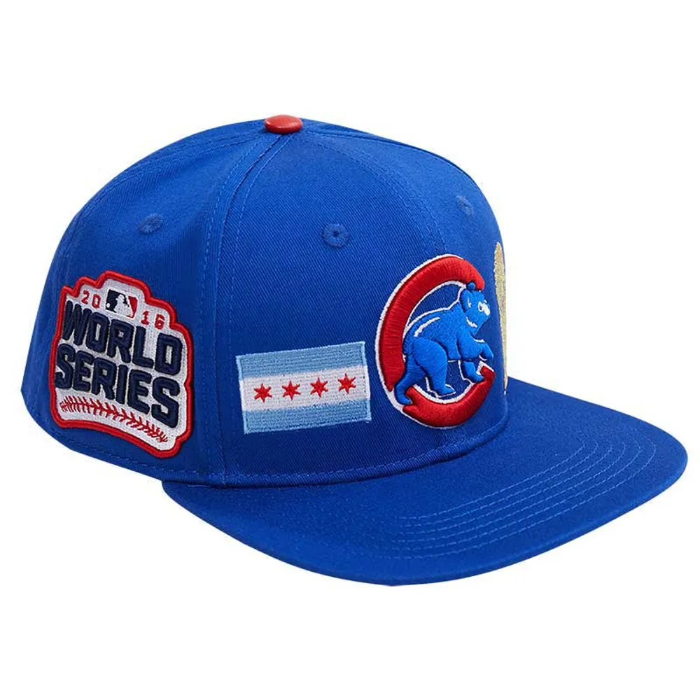 Pro Standard Chicago Cubs Double City Logo Snapback Hat