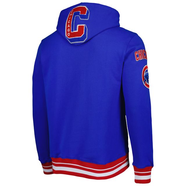 Lids Chicago Cubs Pro Standard Women's Mash Up Pullover Sweatshirt - Royal