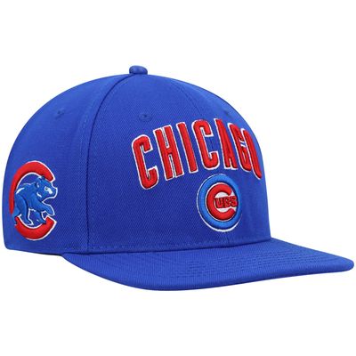 Pro Standard Men's White, Red Chicago Cubs Strawberry Ice Cream Drip Snapback  Hat