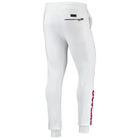 Pantalon de jogging blanc Pro Standard des Chicago Cubs avec logo l'équipe pour homme