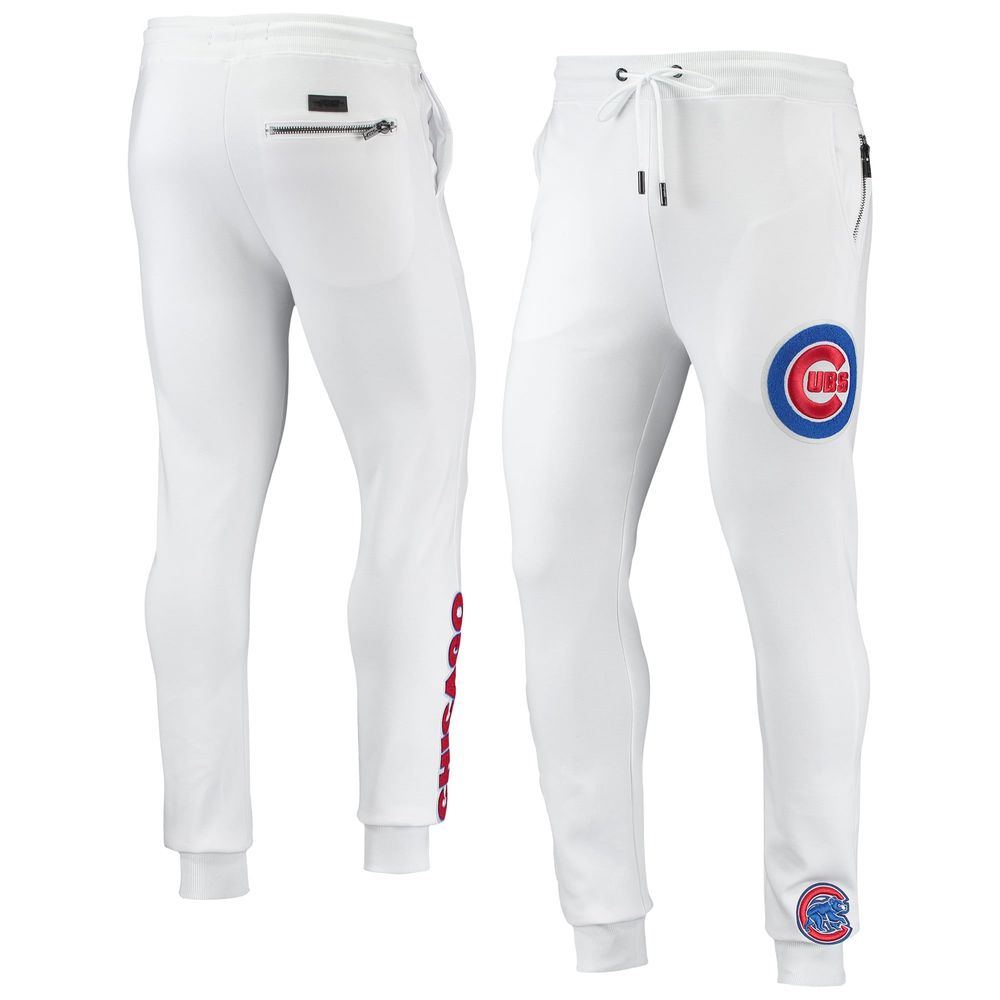 Men's Pro Standard White Chicago Cubs Team Logo Jogger Pants