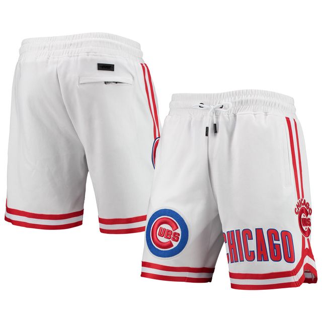 Short blanc Pro Standard pour homme avec logo de l'équipe des Chicago Cubs