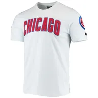 T-shirt à logo Pro Standard Chicago Cubs pour homme, blanc