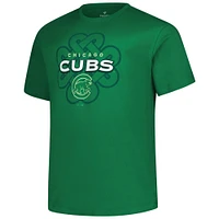 Men's Profile  Kelly Green Chicago Cubs Big & Tall Celtic T-Shirt