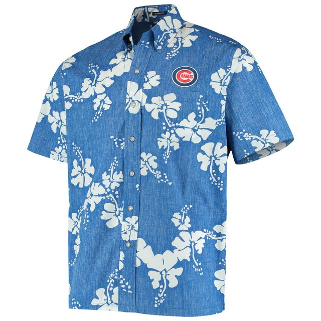 Lids Chicago Cubs Reyn Spooner Aloha Button-Down Shirt - Royal