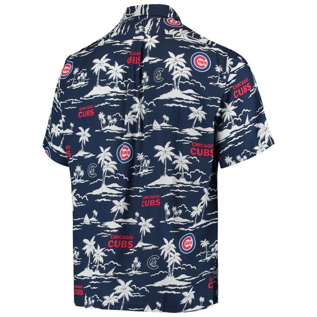 Men's Reyn Spooner Royal Chicago Cubs Aloha Button-Down Shirt