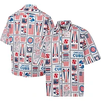 Chemise boutonnée américaine Reyn Spooner Chicago Cubs Americana pour homme