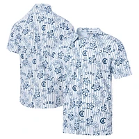 Polo de performance Reyn Spooner blanc des Chicago Cubs la collection Cooperstown pour hommes