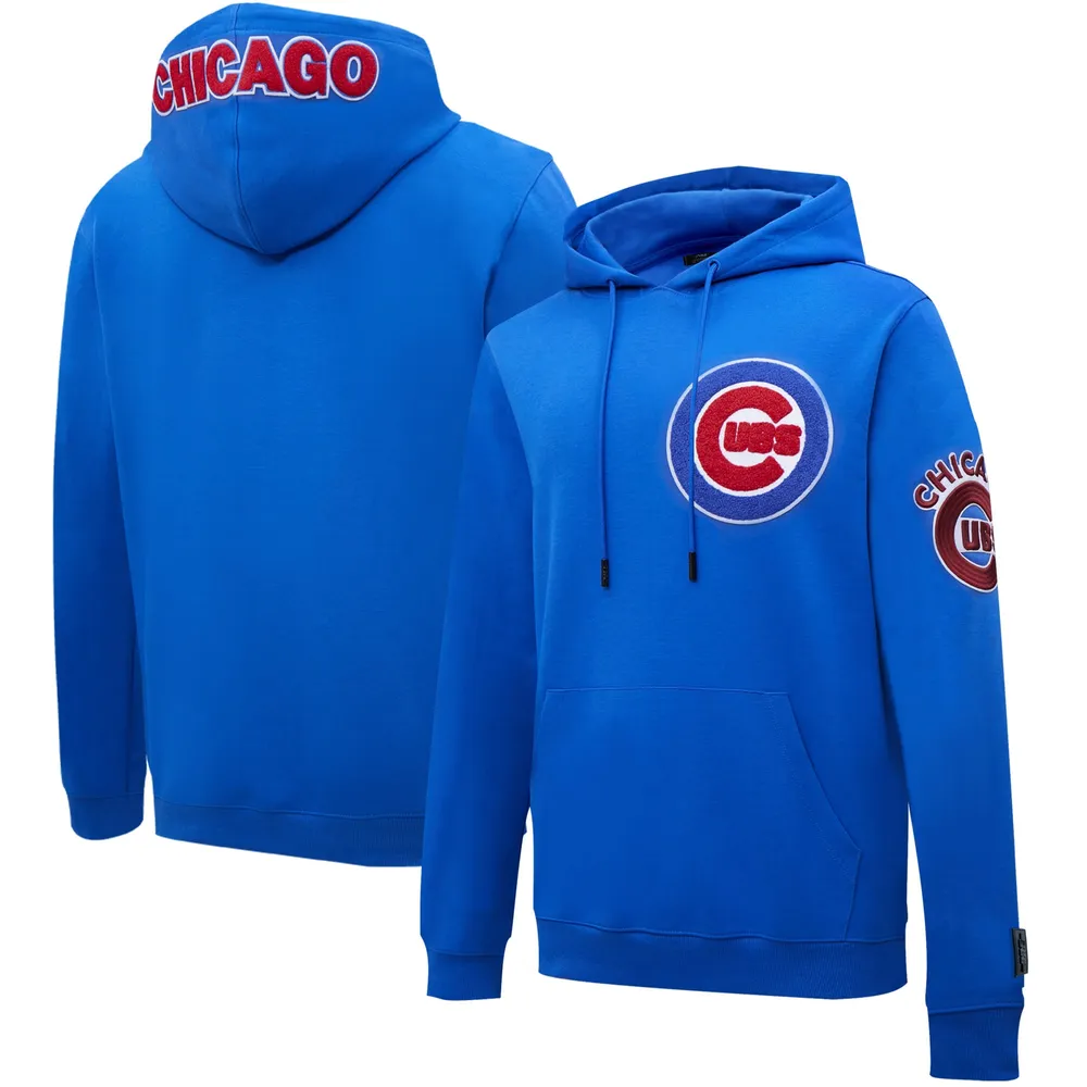 Men's Royal Chicago Cubs Pro Standard Logo Pullover Hoodie