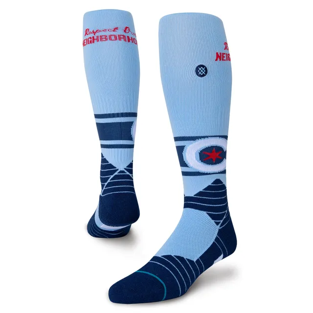 Atlanta Braves Stance Chalk Crew Socks