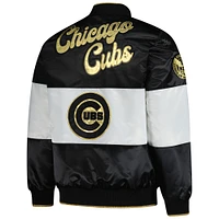 Men's Starter White Chicago Cubs Full-Snap Jacket