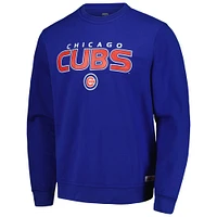 Sweat-shirt Stitches Royal Chicago Cubs pour hommes