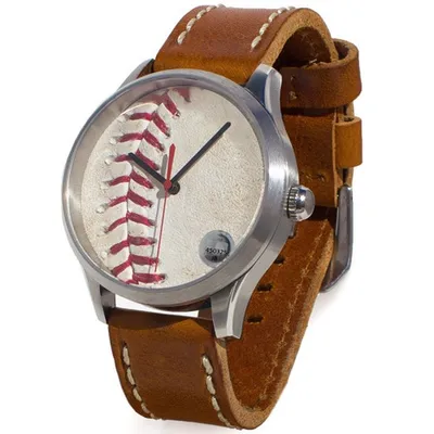 Chicago Cubs Tokens & Icons Game-Used Baseball Watch