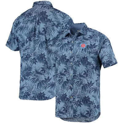 Lids Tampa Bay Rays Tommy Bahama Hula All Day Button-Up Shirt - Turquoise