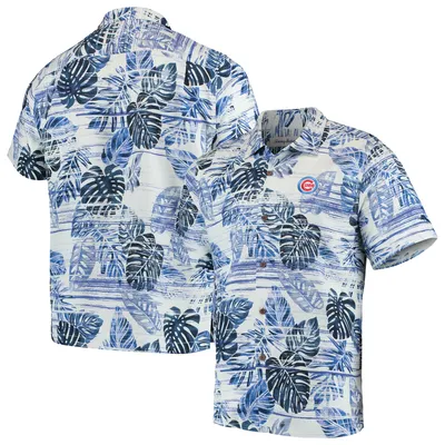 Lids Houston Astros Tommy Bahama Bay Back Panel Button-Up Shirt - Gray